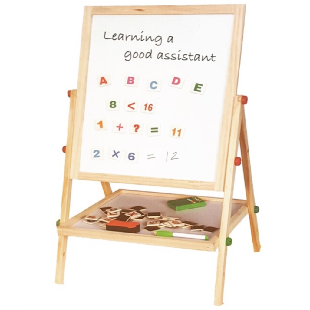 Learning Writing Board (Blackboard and Whiteboard) wooden Board