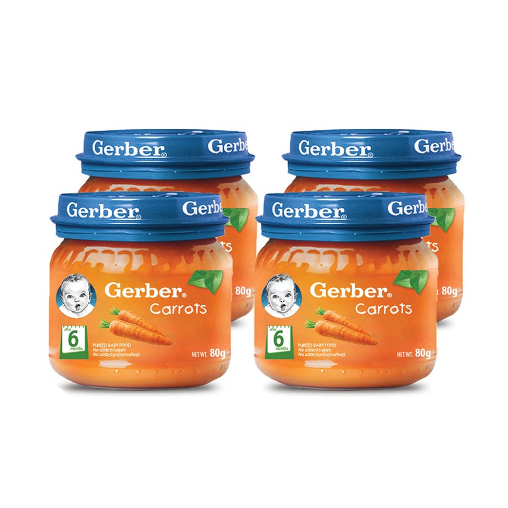 gerber carrot puree