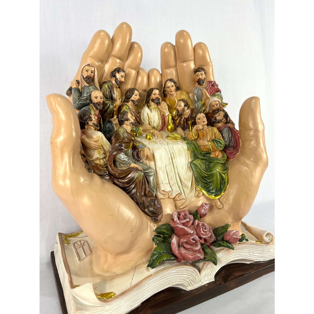 Jesus Religious Resin Statue The Last Supper Figurine For Christmas ...