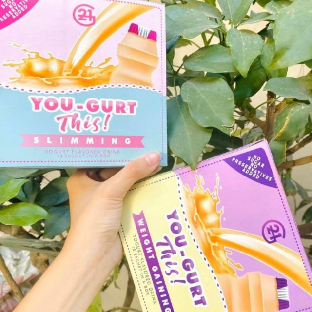 G21 YOUGURT THIS SLIMMING / WEIGHT GAIN DRINKS Shopee Philippines