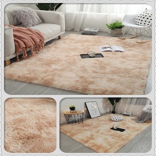 Ready Stock10 Colors Carpet  Living Room Carpet Fur Rug Hairy  Bedroom Plain Fluffy #1
