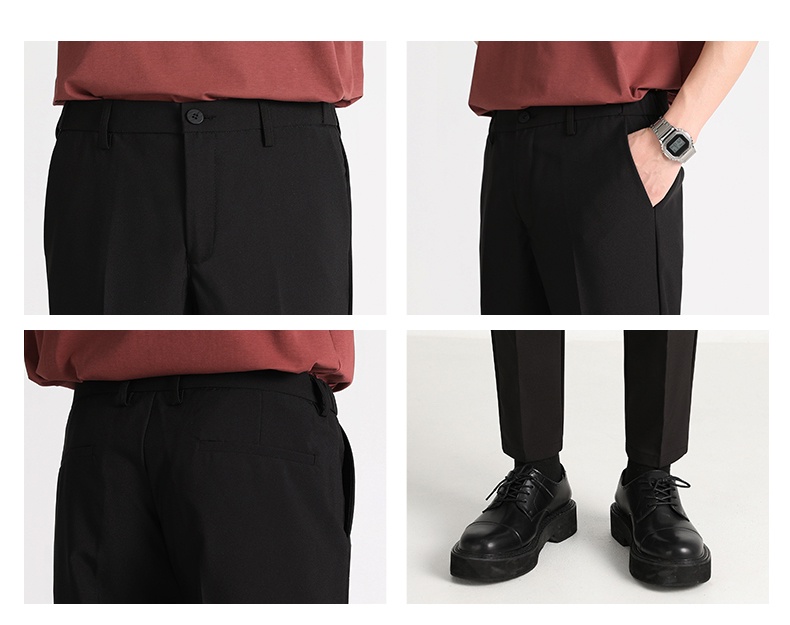 JULY 7 Men's Pants Korean Fashion Suit Pants Casual Trousers (COD
