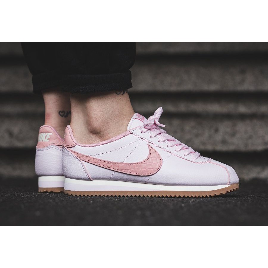 cortez pink and white