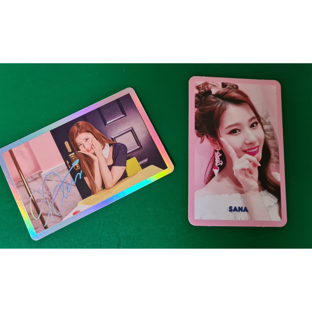 Twice Sana Signal Photocard Set Shopee Philippines