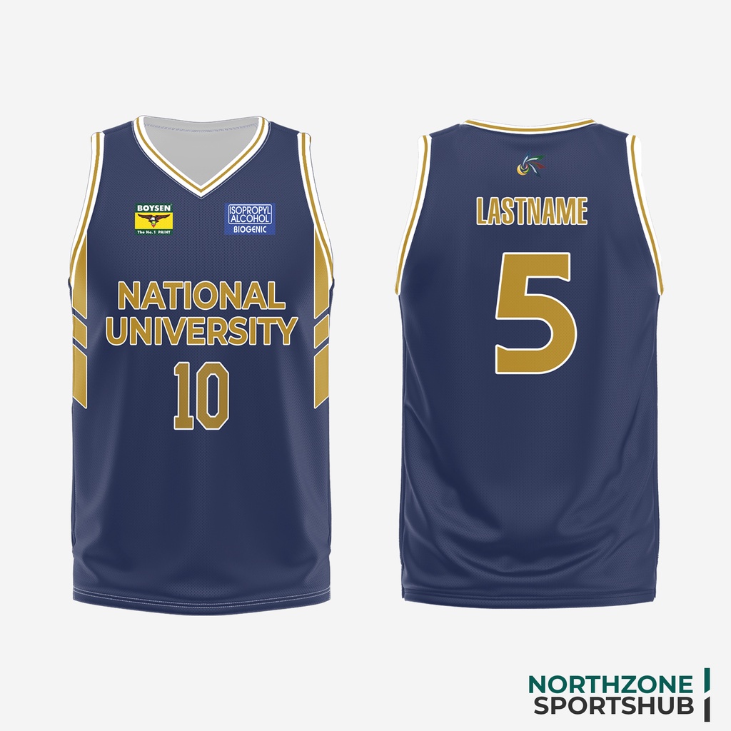 NZ | New NU Bulldogs National University 2022 UAAP NU Full Sublimated Basketball Jersey #7