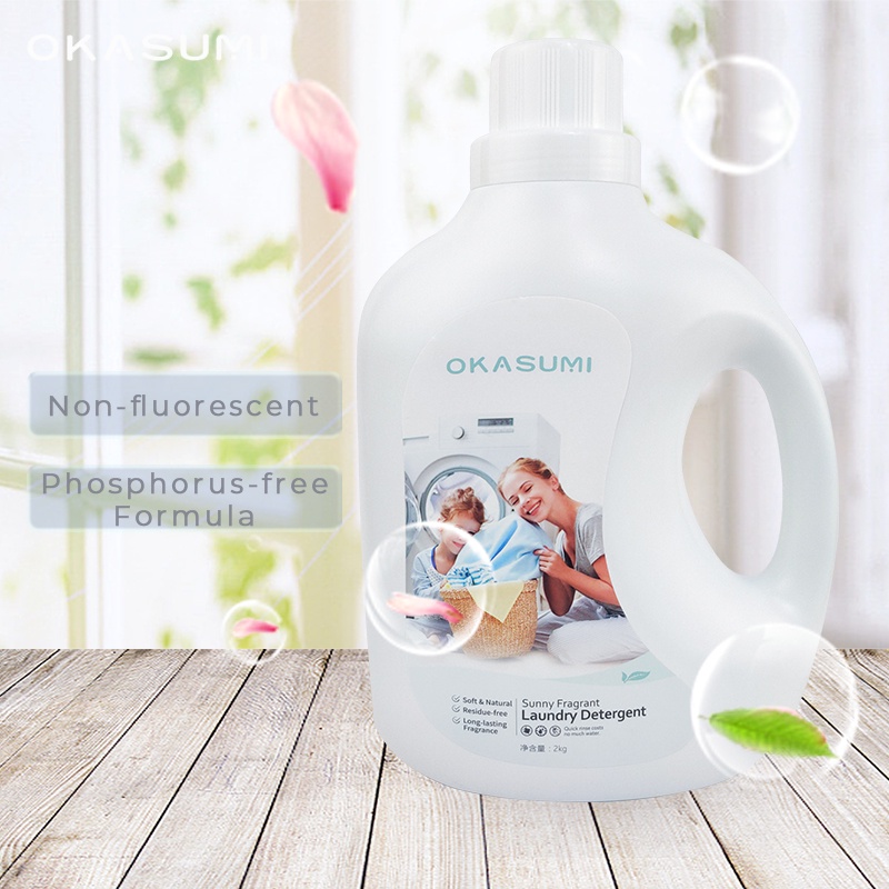 Laundry Detergent 5 in1 Perfume Soft Antibacterial Baby Washing liquid