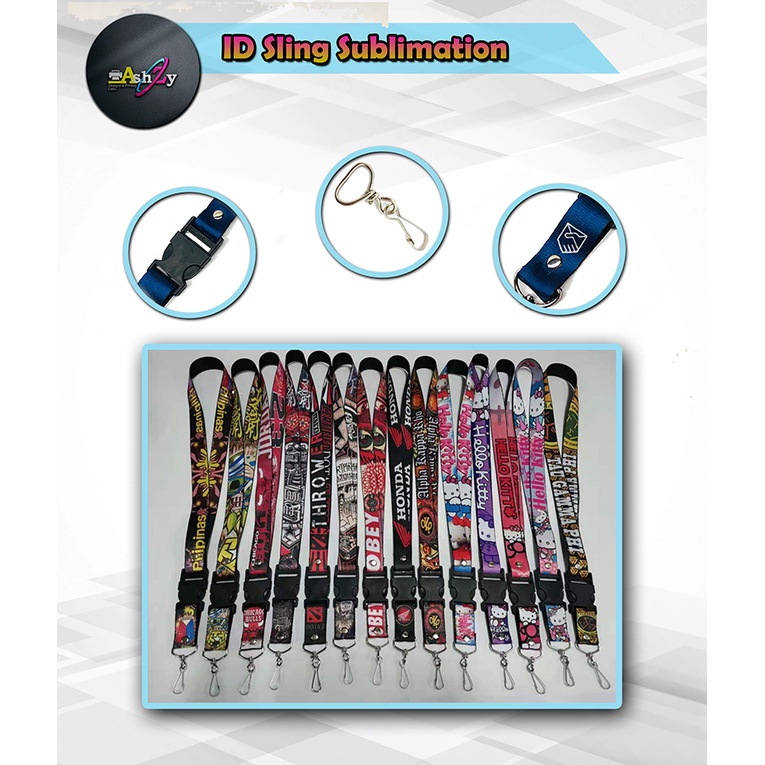 CUSTOMIZED ID Lanyard Sublimation | Shopee Philippines