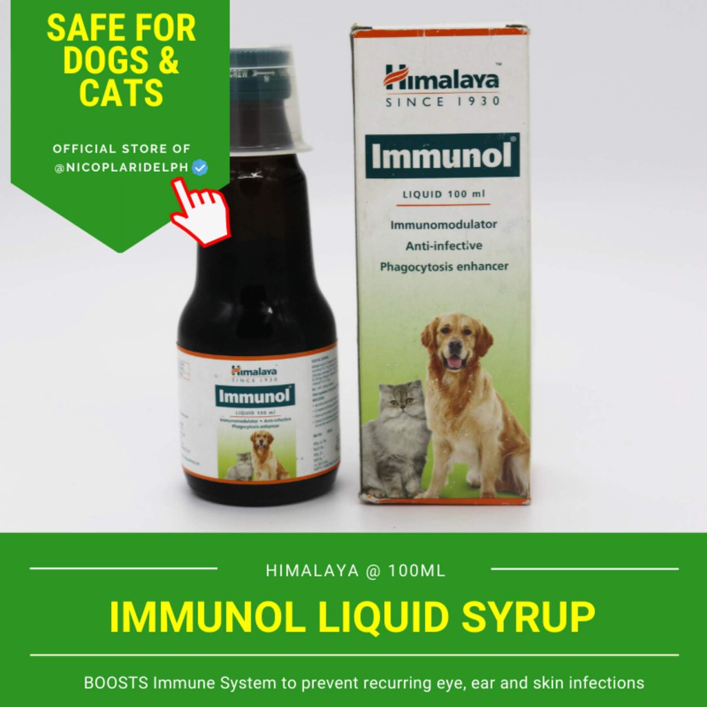 himalaya-immunol-syrup-for-dogs-and-cats-100ml-shopee-philippines