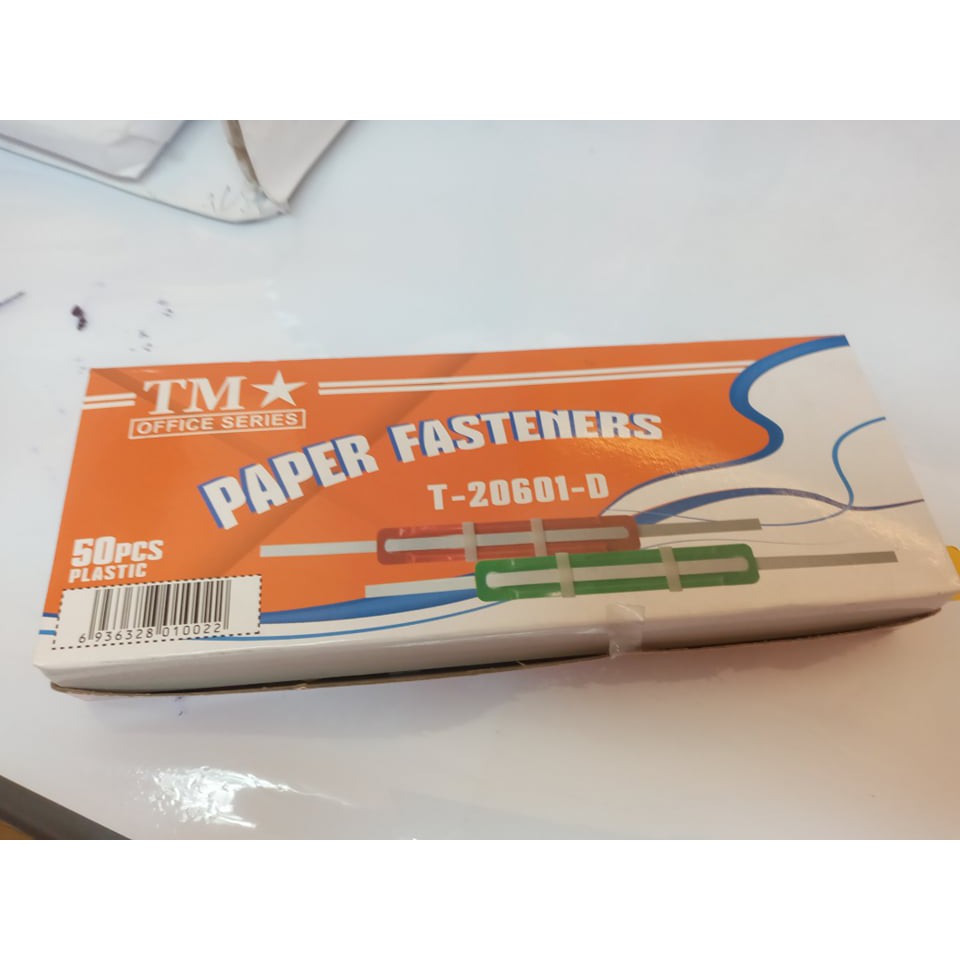 1 BOX PLASTIC PAPER FASTENER 50 PCS Shopee Philippines