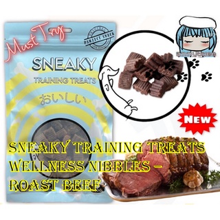 Sneaky Training Treats Wellness Nibbles- Roast Beef for Puppy & Dog 90g