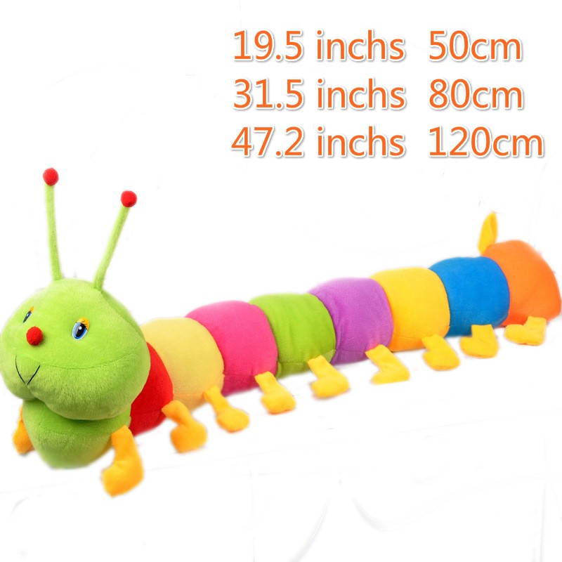 big caterpillar plush