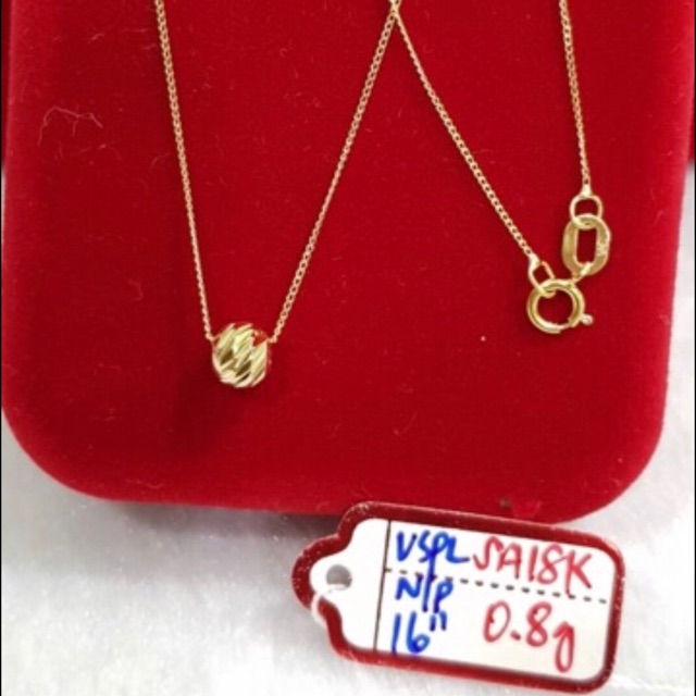 18k Saudi Gold Necklace - Shopee Philippines