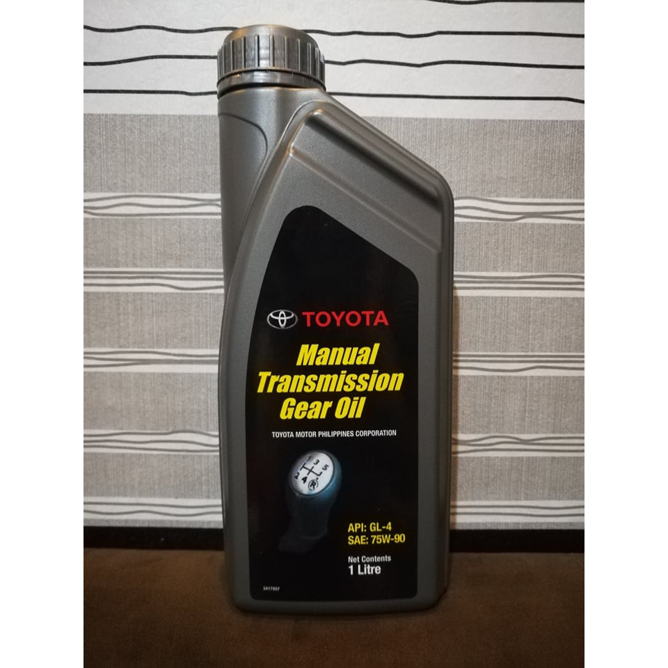 1 Liter TOYOTA Manual Transmission Gear Oil API GL-4 SAE 75W-90 .