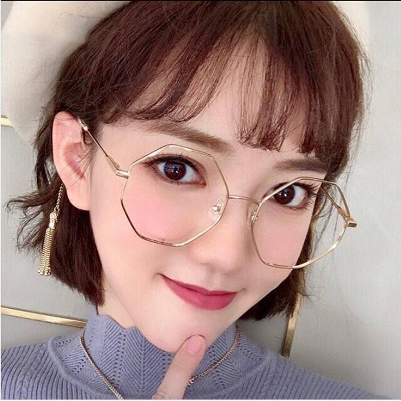 retro clear lens glasses