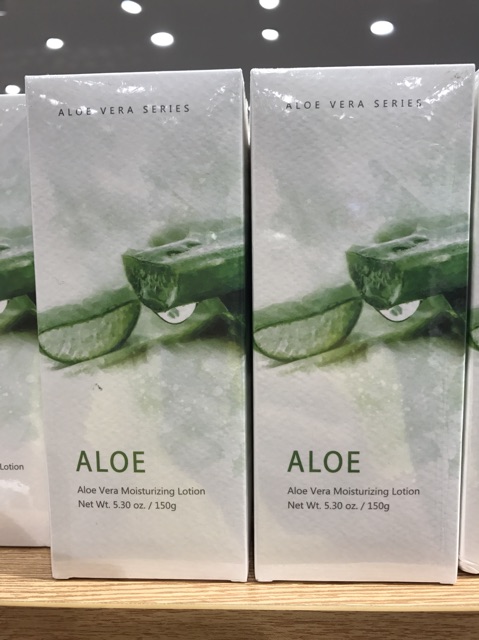miniso aloe vera moisturizing lotion