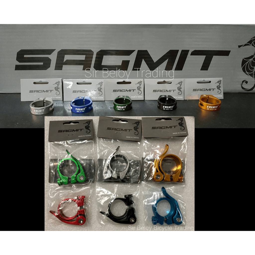 Sagmit Seat Clamp Seatpost Clamp Bolt Type Quick Release Type Bicycle