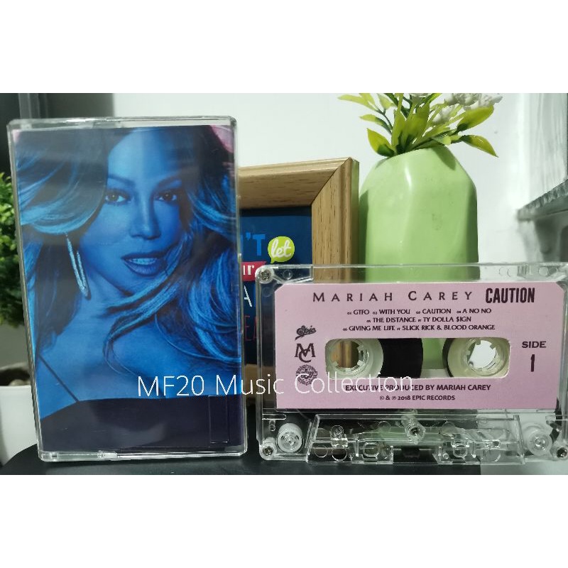 Mariah Carey Caution Album Cassette Tape FanMade Shopee Philippines