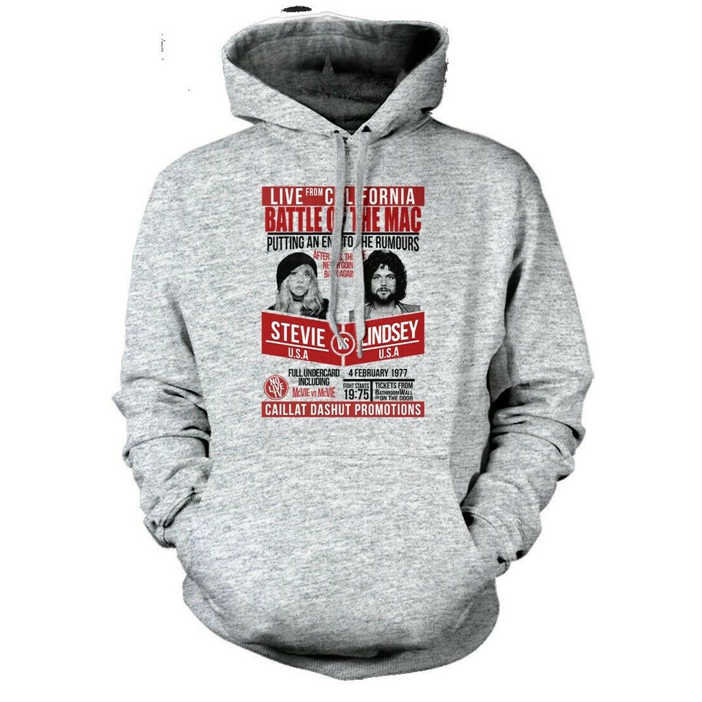 fleetwood mac long sleeve hoodie white