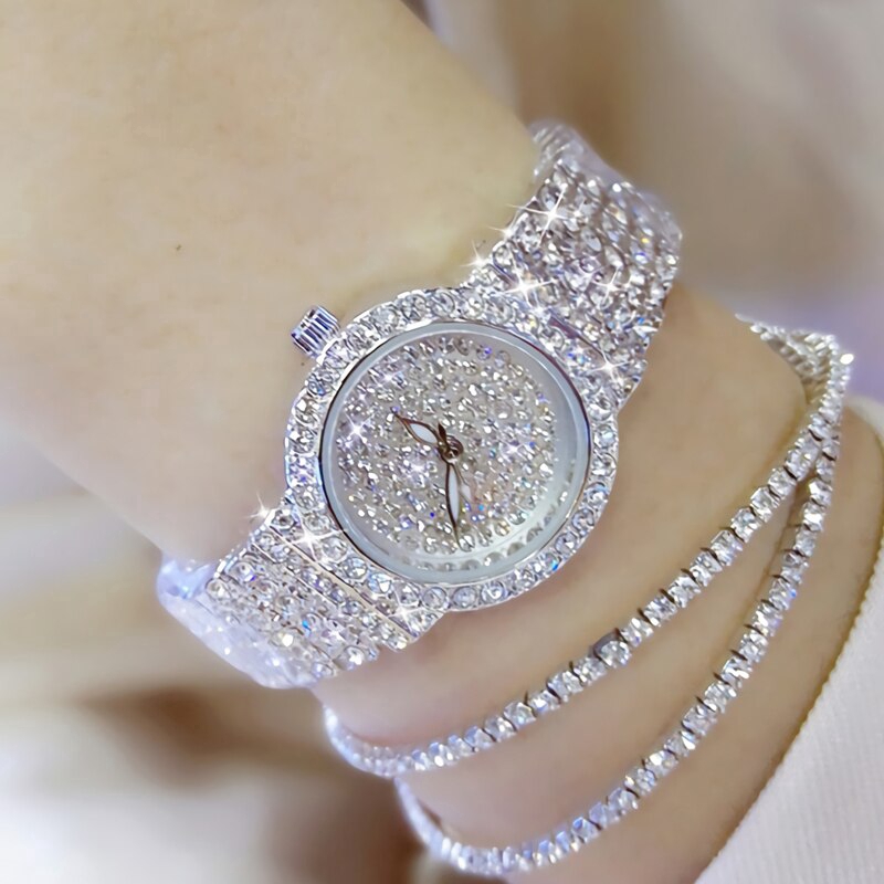 gold and diamond watches for ladies