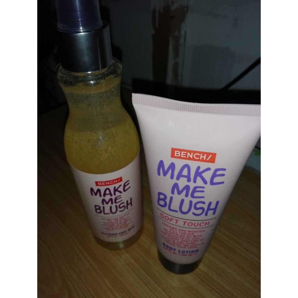 Cod Bench Make Me Blush Body Mist And Lotion Shopee Philippines
