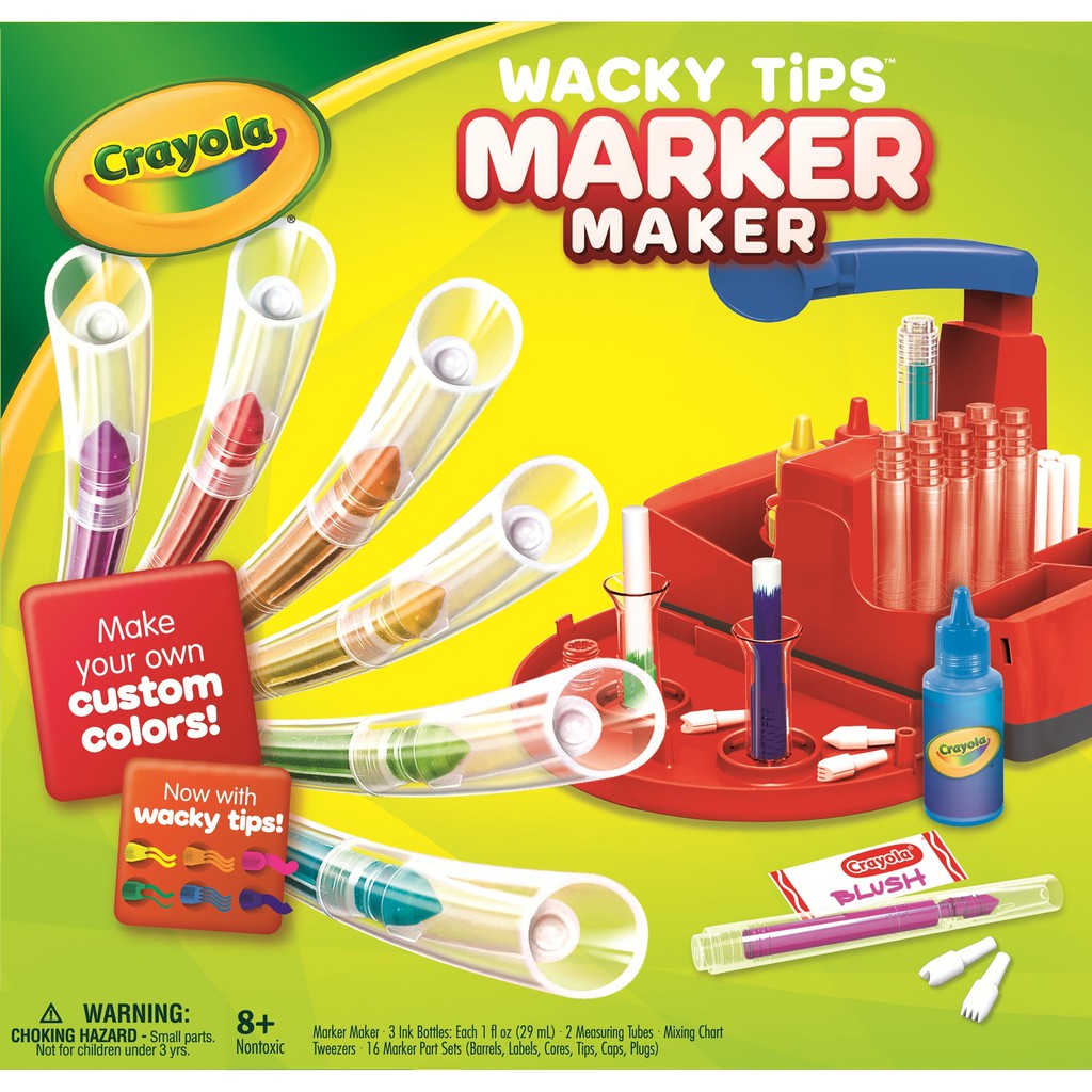 Interactie spier koelkast CRAYOLA Marker Maker Wacky Tips | Shopee Philippines