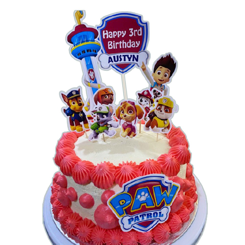 Paw Patrol Cake Topper | Shopee Philippines