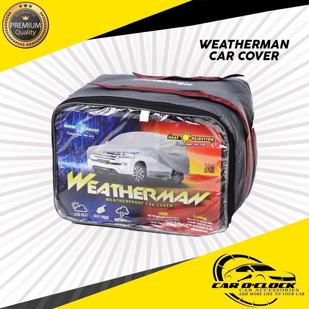 Weatherman Car Cover All Weather Shopee Philippines