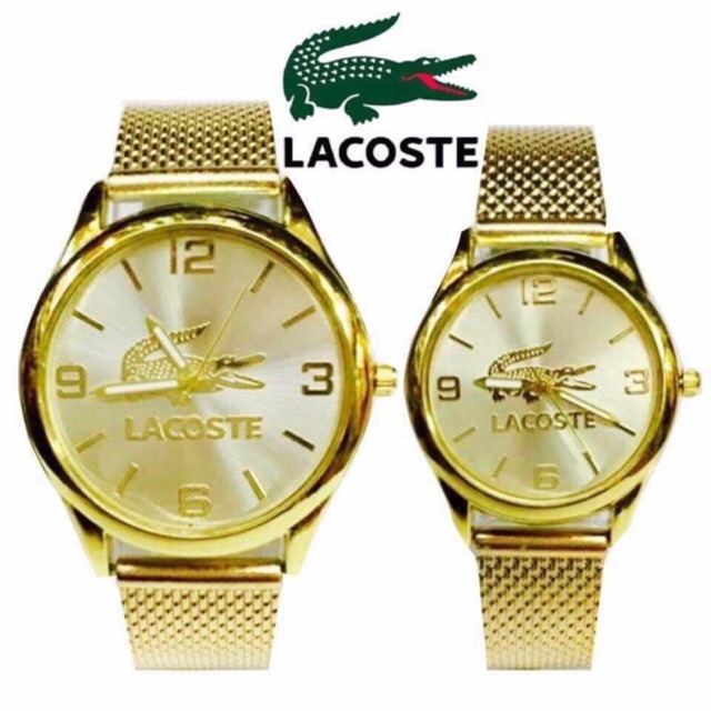 lacoste couple watch