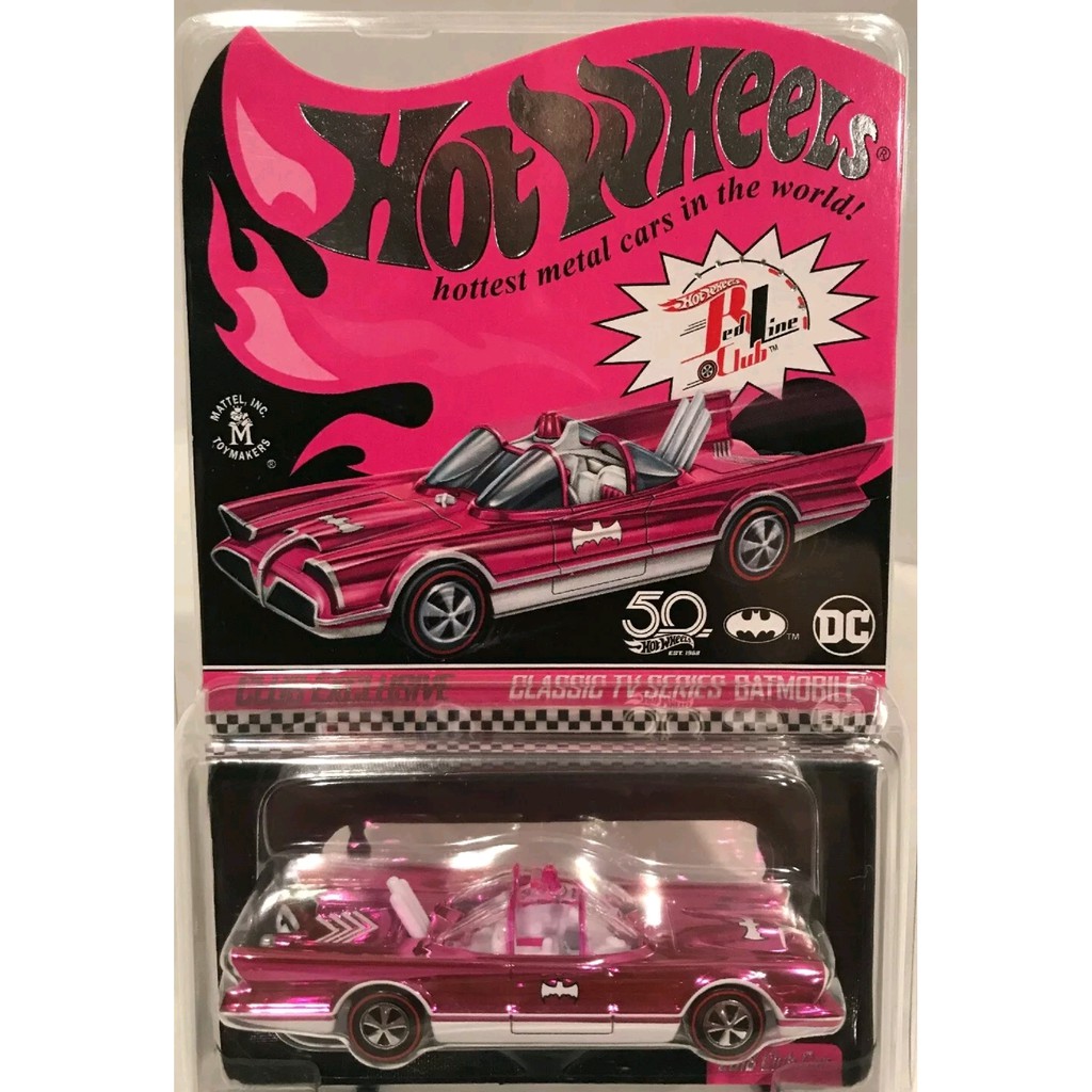 hot wheels pink batmobile