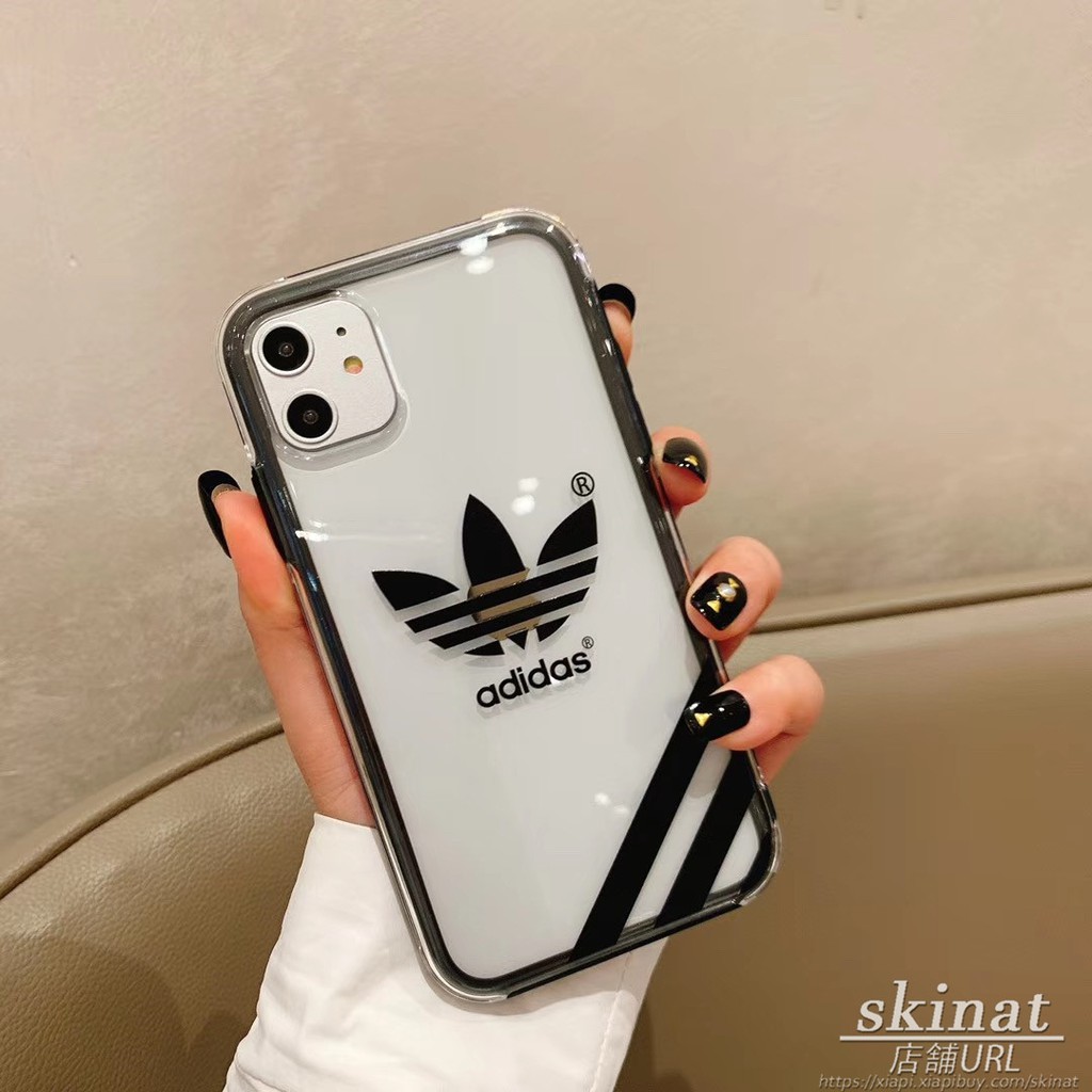 Trendy Play Adidas Color Edge Soft Case For Iphone 11 Pro Xs Max Xr I 8 I 7 Plus Shopee Philippines