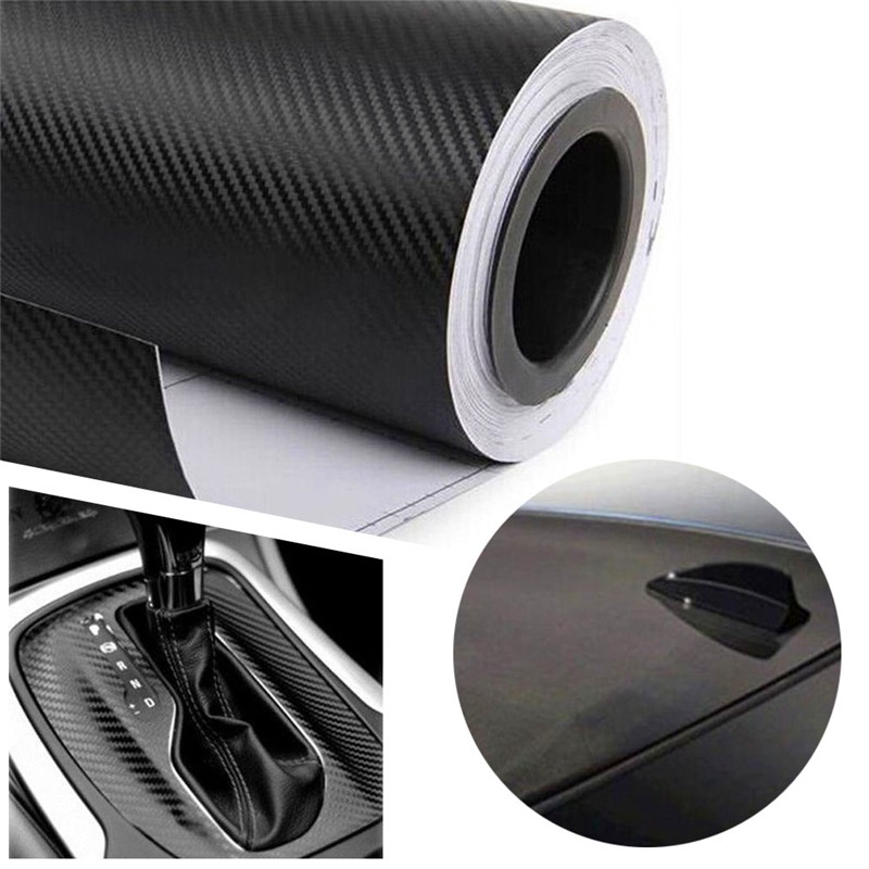 Car Carbon Fiber Sticker  Sheet Film Decal Vinyl Wrap 