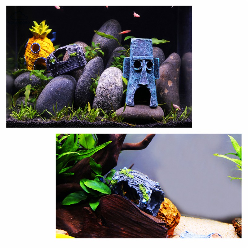 Aquarium Ornament Aquatic Caves Hide Shelter Uotyle Resin Broken Barrel Aquarium Decorations for Fish Tank Aquarium Ornament Aquatic Caves Hide Shelter Uotyle Resin Broken Barrel Aquarium Decorations for Fish Tank