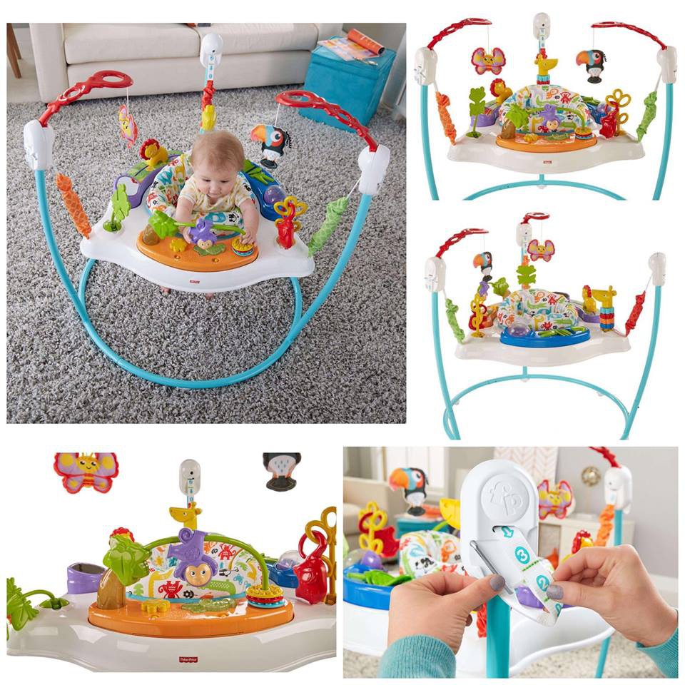 fisher price jumperoo animal activity