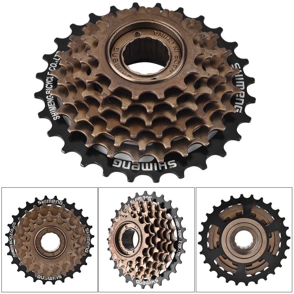 MTB Bike Sprocket Thread Type Bicycle Flywheel Bike Sprocket 6,7, 8,9