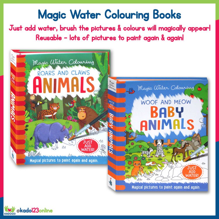 Download Magic Water Coloring Books Just Add Water Colors Will Appear Kd Shopee Philippines