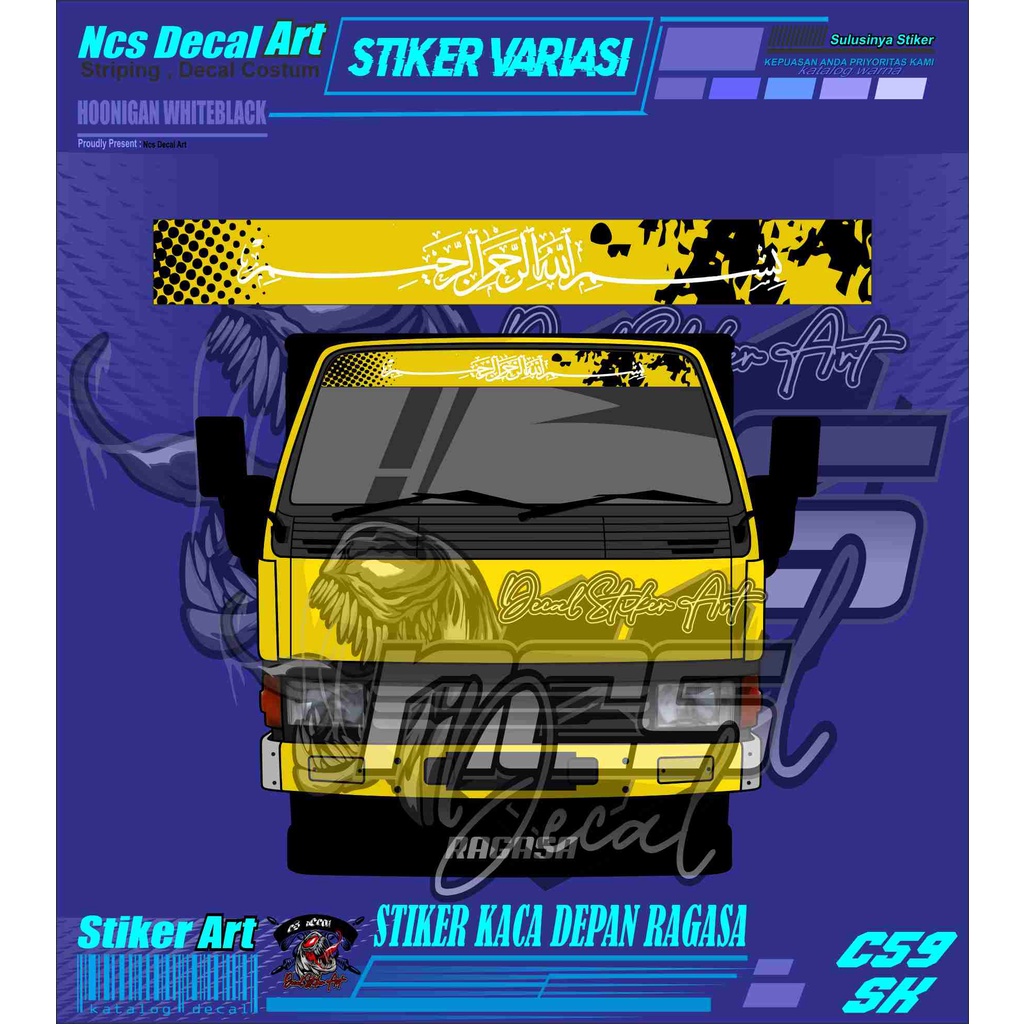 sticker-truck-car-truck-sticker-bismillah-sticker-custom-front