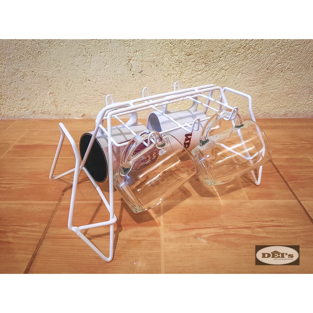 Cup and Saucer Rack Cup Holder Mug Holder Coffee Cup Storage Rack