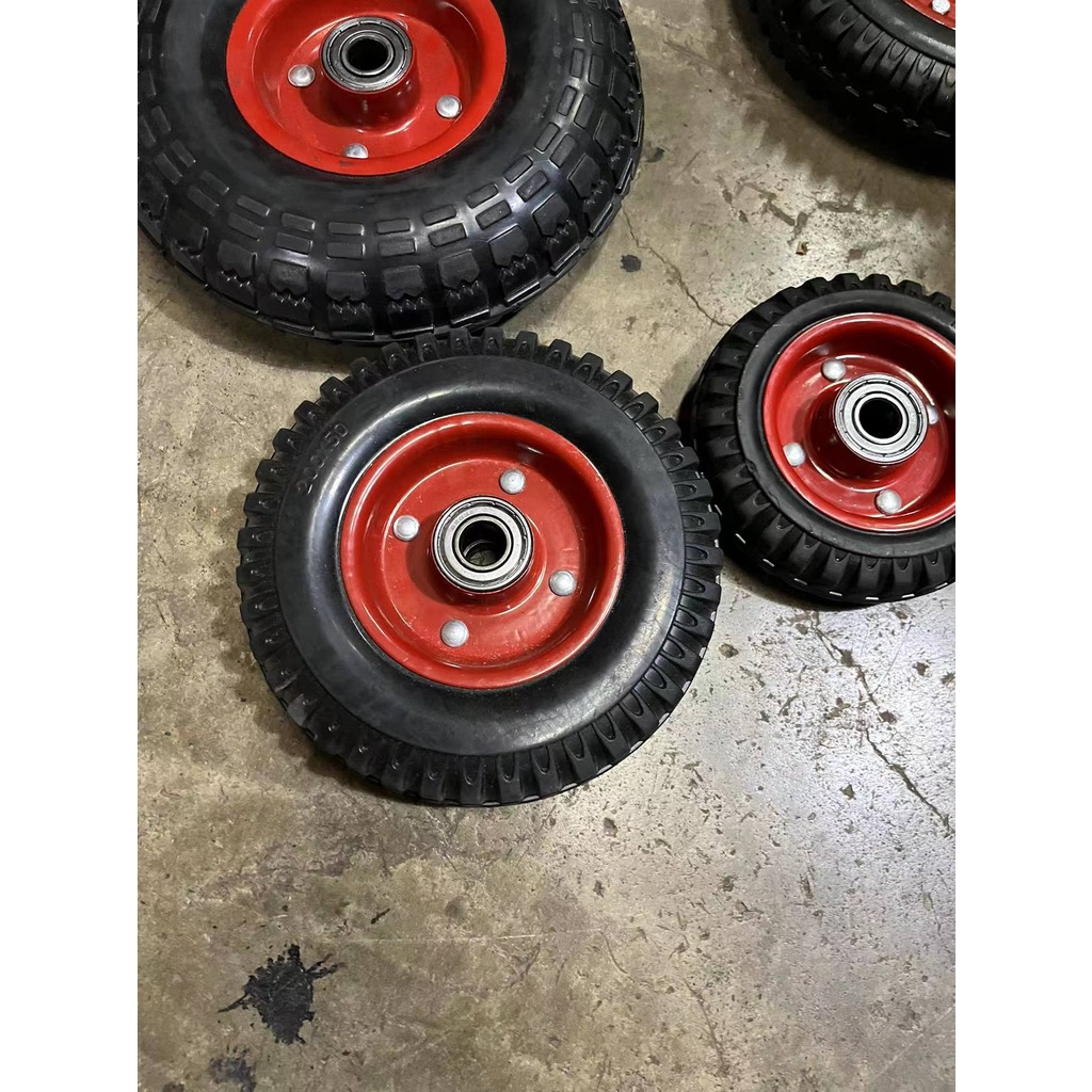 heavy duty rubber tire wheel for pushcart trolley kartilya available in