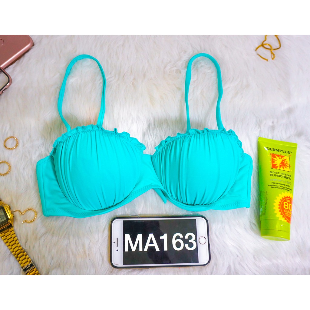 aqua bikini top