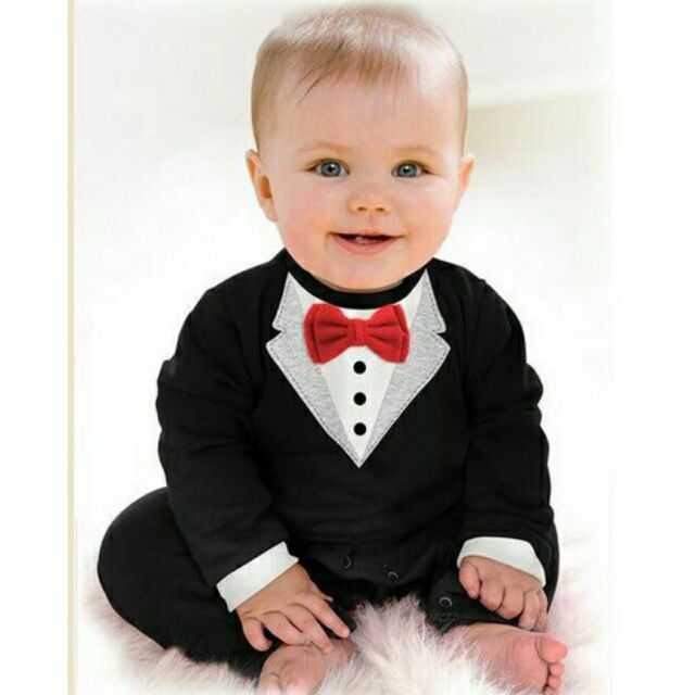 baby boy black suit