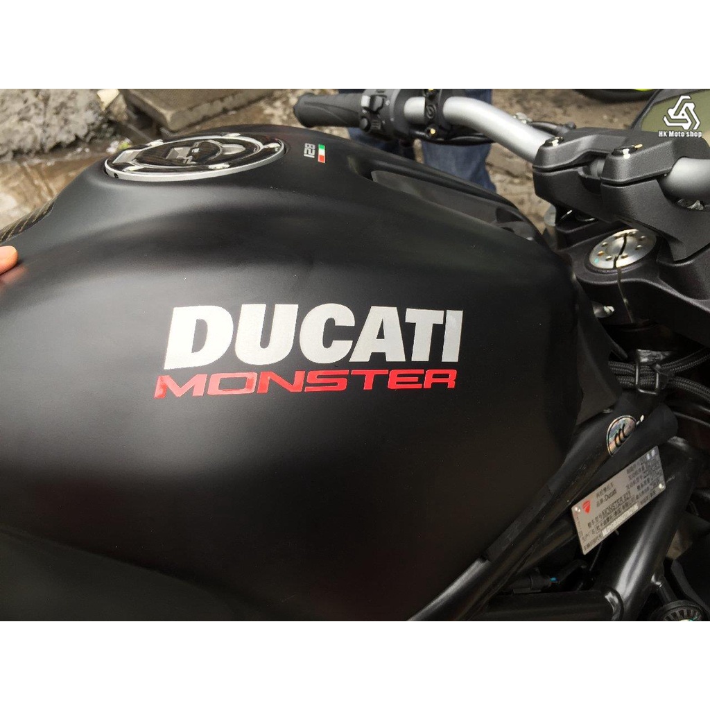 Ducati Fuel Tank Decal/696/1199/898/821 Big Devil/Motorcycle Fuel Tank