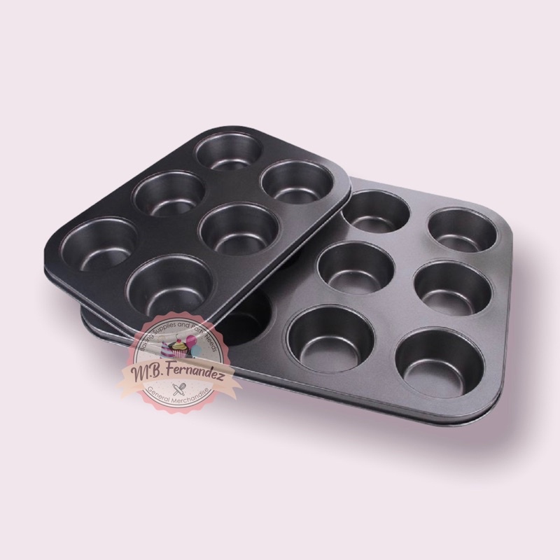 NonStick Cupcake Molder / Muffin Tray / Cupcake Pan 6 and 12 holes