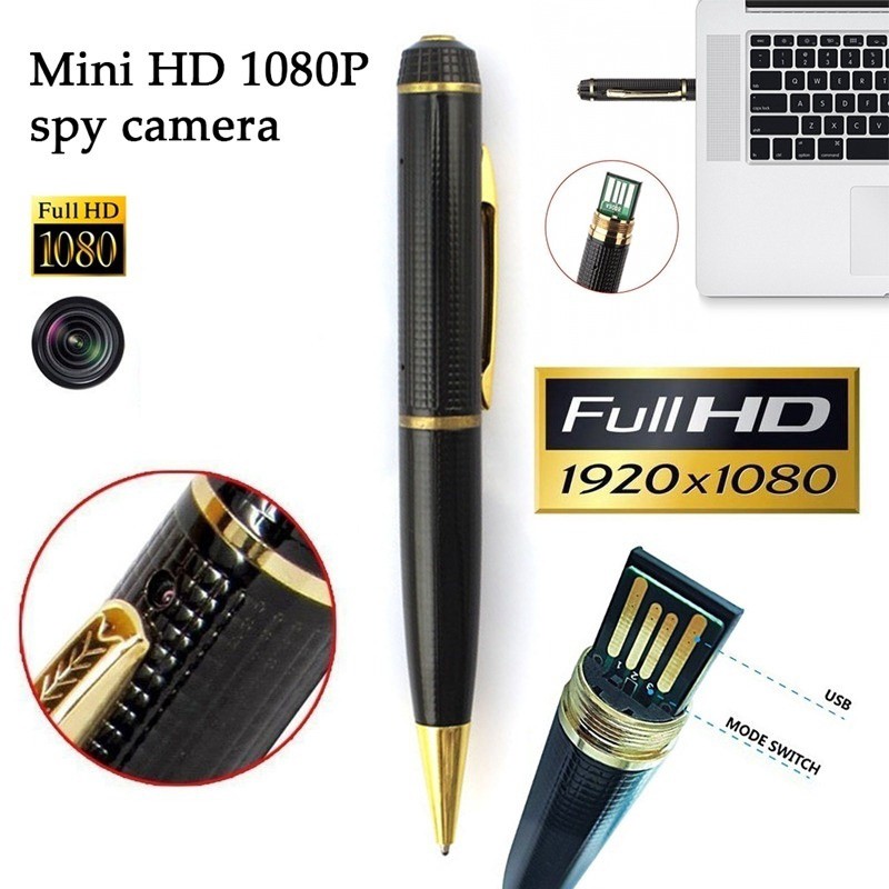 HD 1080P Mini Spye Pen Hidden Camera Cam DVR Audio Video Record IP Function