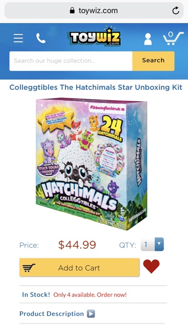 hatchimals star unboxing kit
