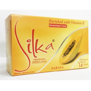 Silka Papaya Soap (90g & 135g) -REPACKED | Shopee Philippines