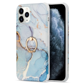 Shockproof Casing Marble Case Ring Bracket Holder For Apple Iphone 12 11 Pro Xs Max Se Xr X 7 8 Plus Soft Bumper Back Cover Shopee Philippines