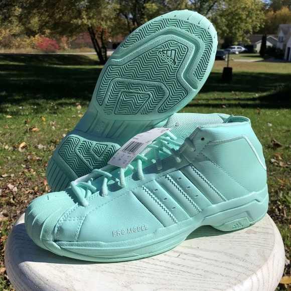 adidas pro model green