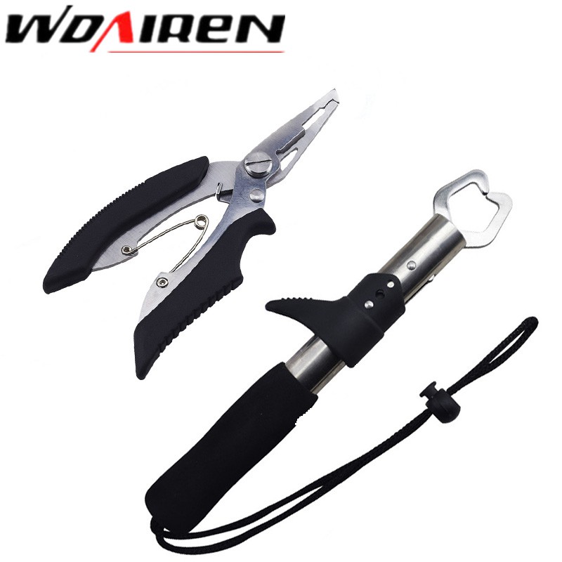 WDAIREN Stainless Steel Fish Control Grip Gripper Lure Multifunctional