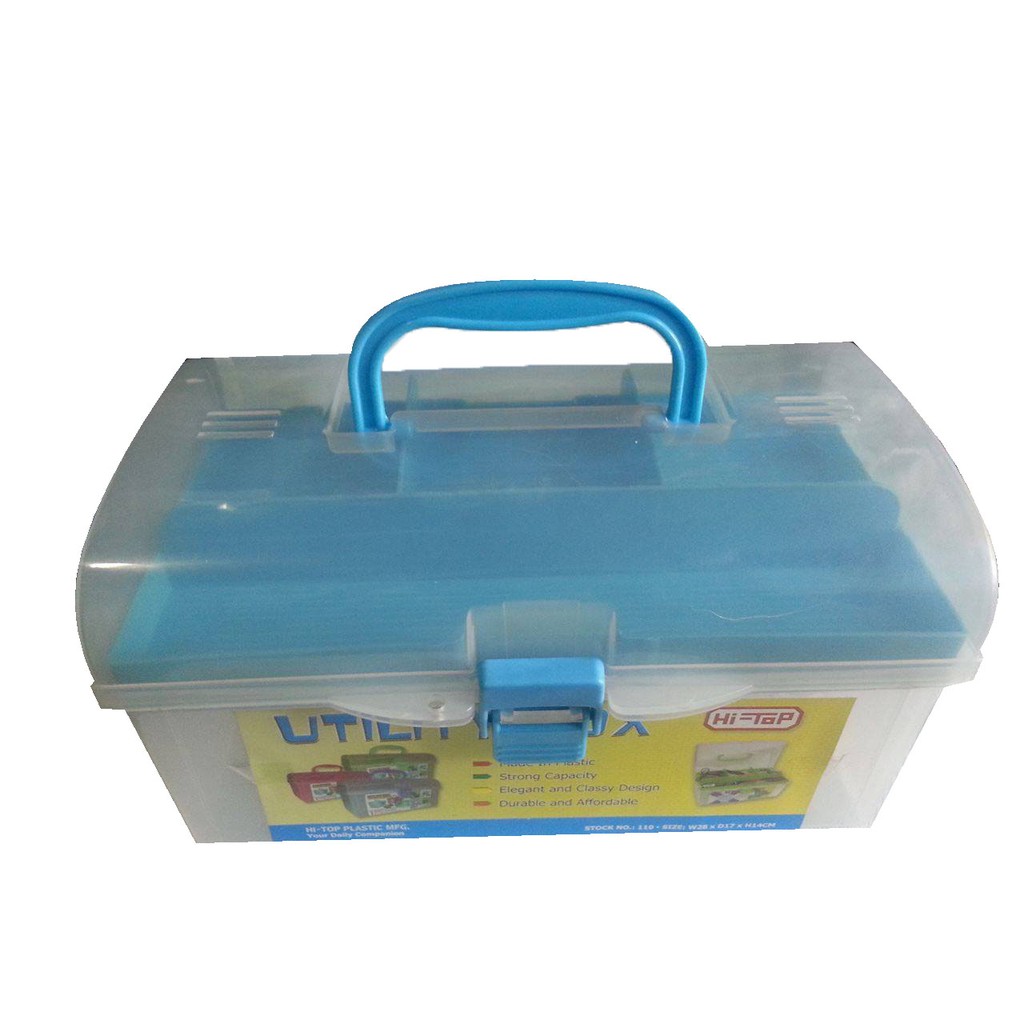 turquoise tackle box