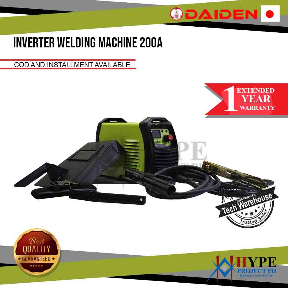 DAIDEN Portable Inverter Welding Machine 200Amp Shopee Philippines